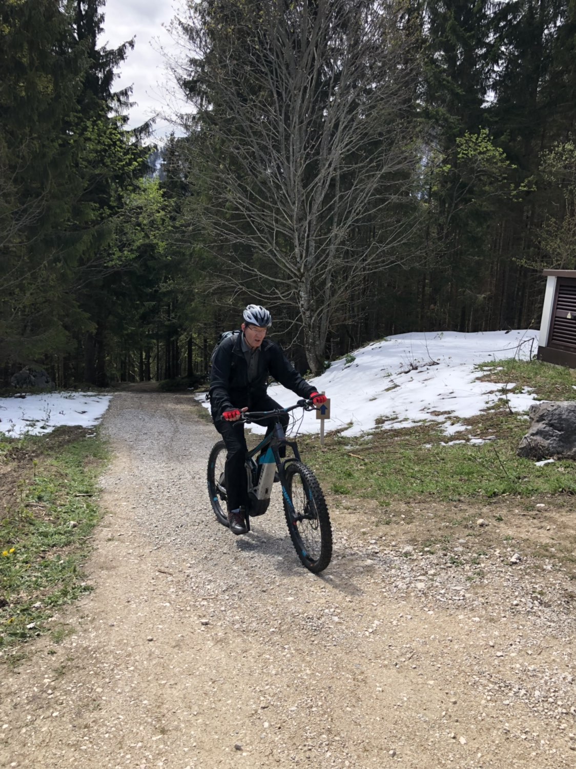 Marquartstein, Staffn Alm zurück über Wössner See