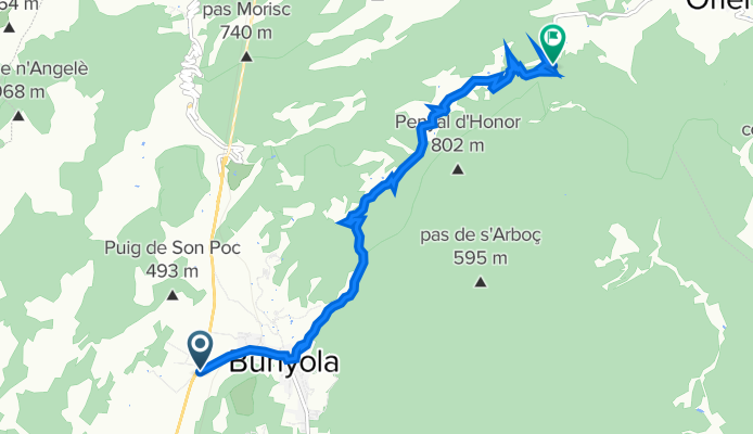 COLL D'HONOR (por Pollença)