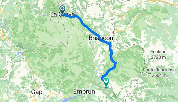Route des Grandes Alpes 2019 Alt. 2.1 - Tag 5