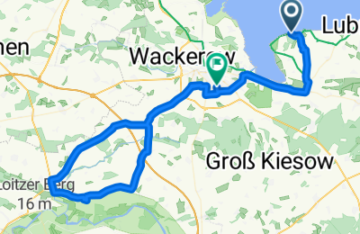 Route in der Bikemap App öffnen