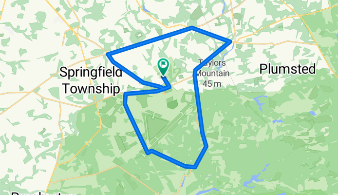 around the area