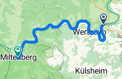 Route in der Bikemap App öffnen