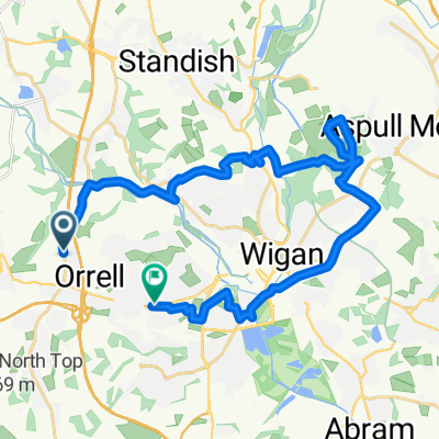 Wigan country side canal