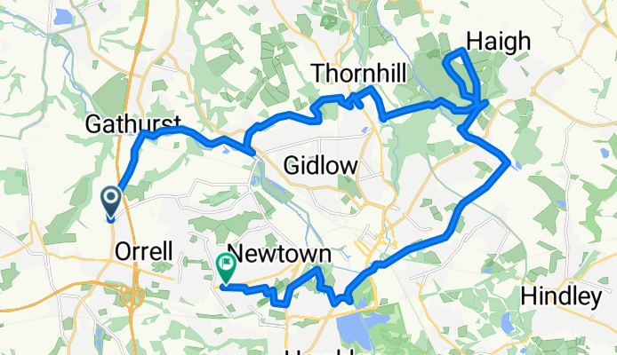 Wigan country side canal