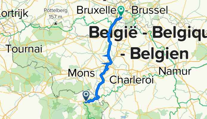 Paris - Hamburg (Etappe 3b)