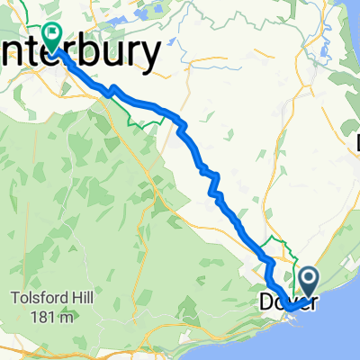 Dover to Canterbury - Day 1