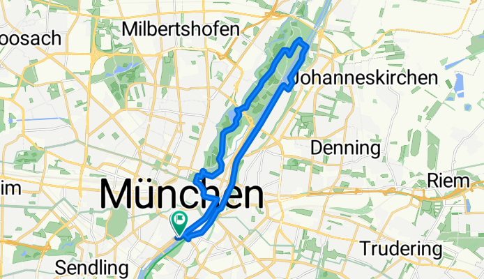 Radltour München, St. Maximillian - Englischer Garten