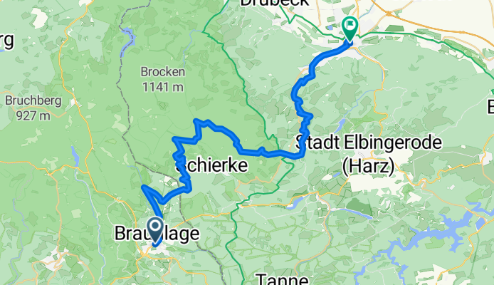 braunage til wernigerode