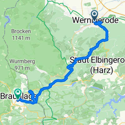 wernigerode til branun