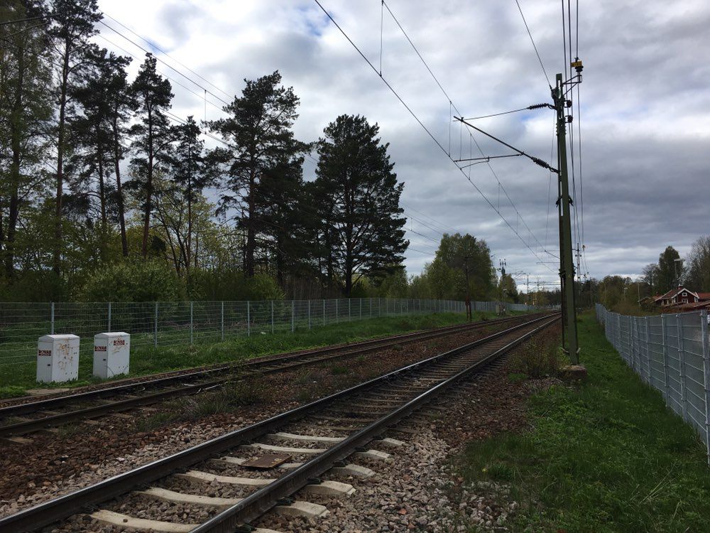 Snail-like route in Gävleyt