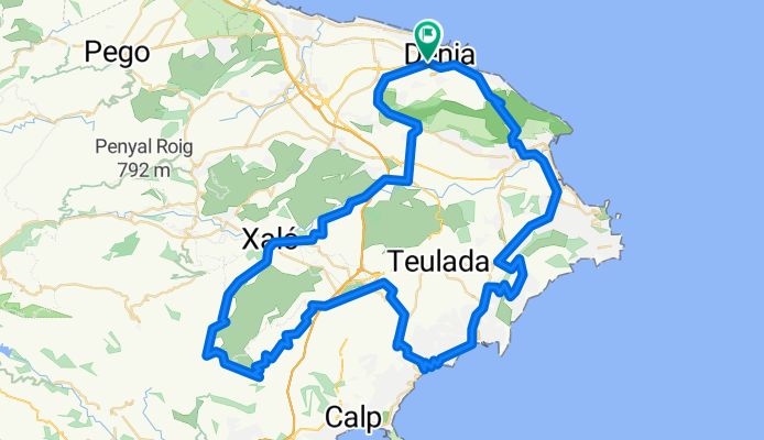 Open this route in Bikemap Web