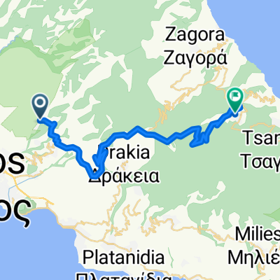 Makrinitsa to Hania to Kissos