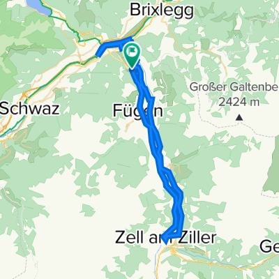 Zillertalrundfahrt über Zell a.Z.