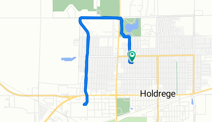 Slow ride in Holdrege