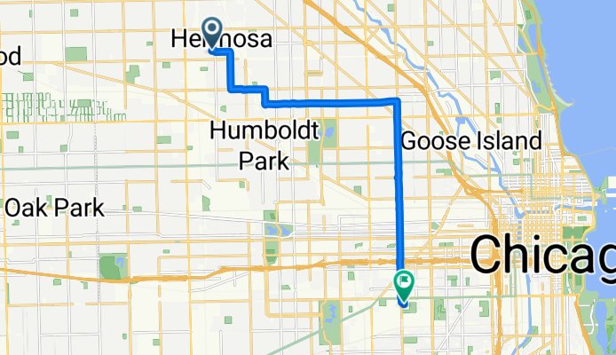 Steady ride in Chicago