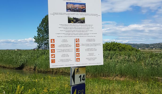 Photo 2 of the Bikemap route "Umag - Portorož"