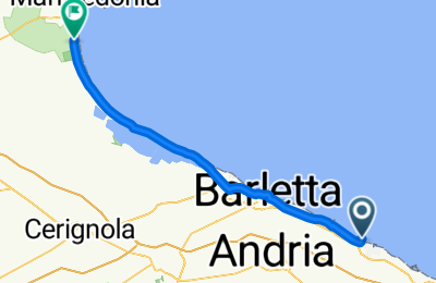 Route in der Bikemap App öffnen