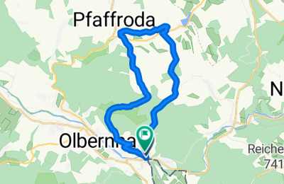 Route in der Bikemap App öffnen