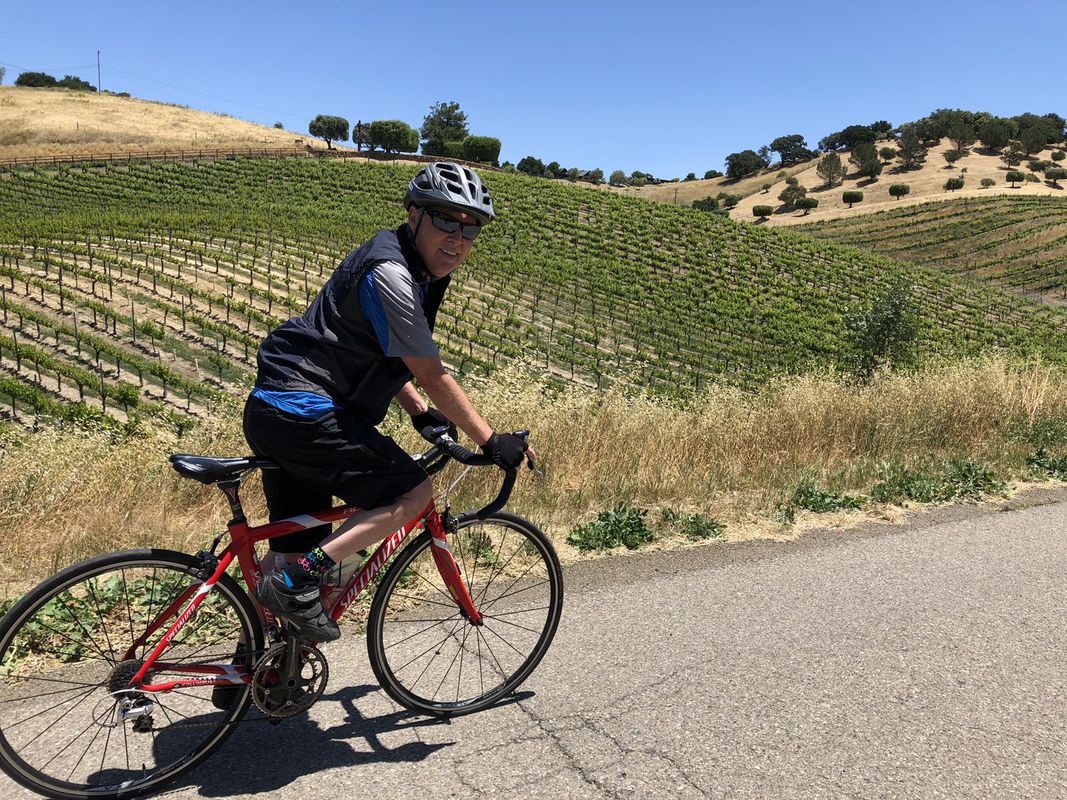 Slow ride in Los Olivos