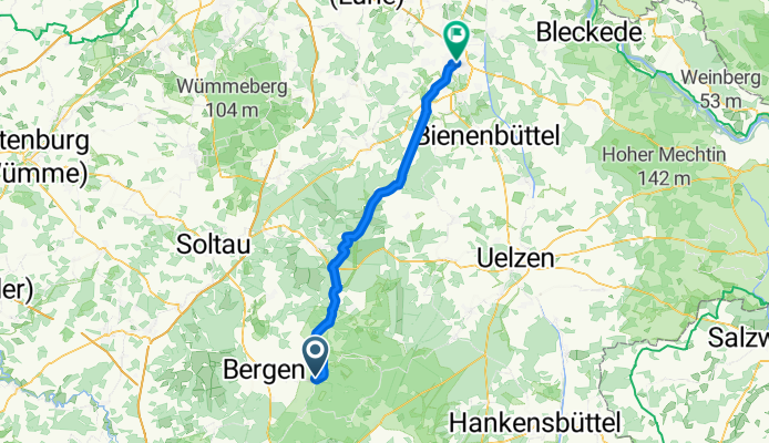 2.Etappe:Hermannsburg(Oldendorf)-Lüneburg