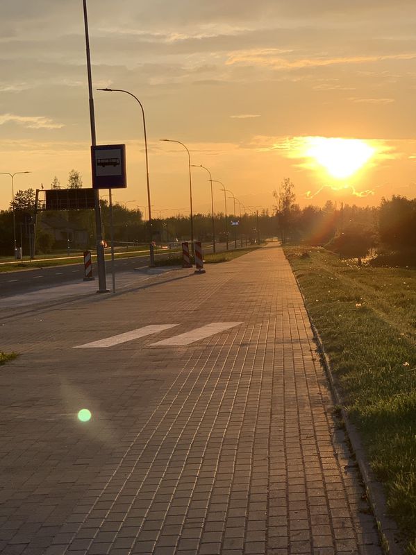 Slow ride in Rzeszów