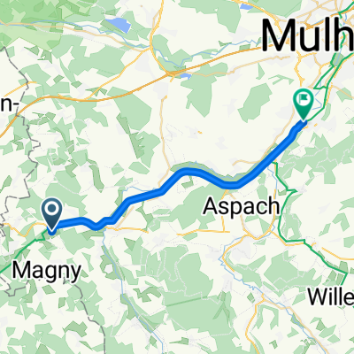 Valdieu-Lutran to Zillisheim
