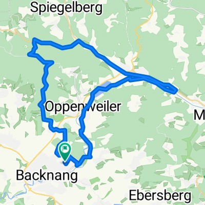 Rennradstrecke / Einsteiger