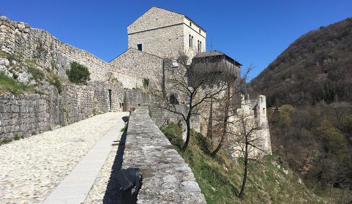 Photo 2 of the Bikemap route "Tra Lago e Castello di Ragogna"