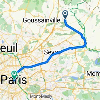 CDG to Paris Day 1