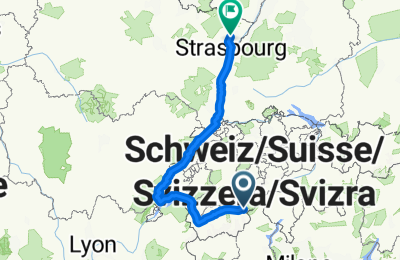 Route in der Bikemap App öffnen