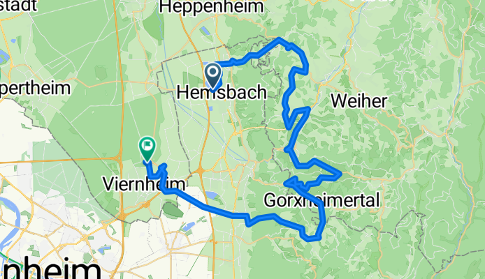 Open this route in Bikemap Web