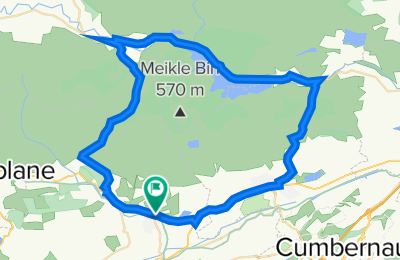 Route in der Bikemap App öffnen