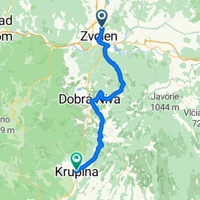 ZV - Kráľová - Dobrá Niva - Krupina