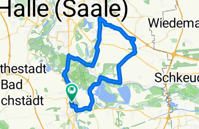 Route in der Bikemap App öffnen