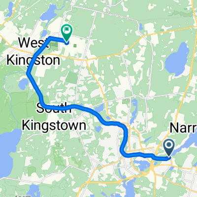 Moderate route in Kingston