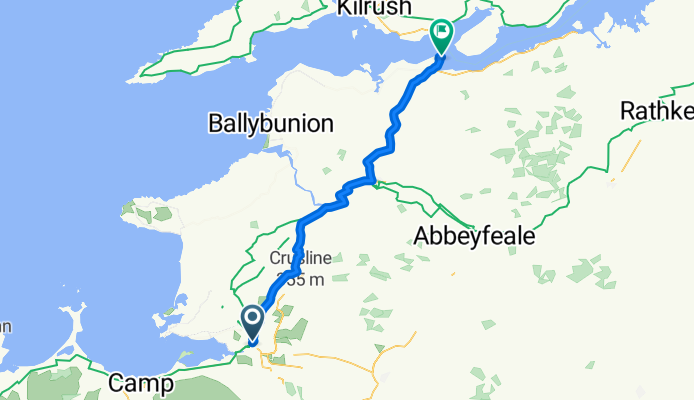 Tralee to Tarbert