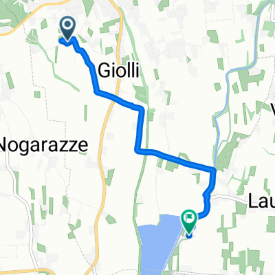 Giro a velocità costante in Asolo