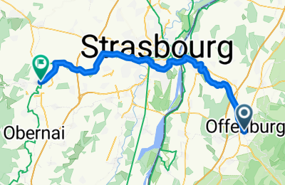 Route in der Bikemap App öffnen