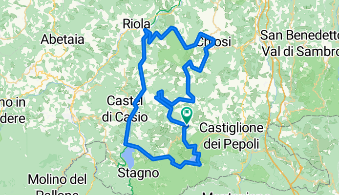 laghi prova strade chiuse carpineto