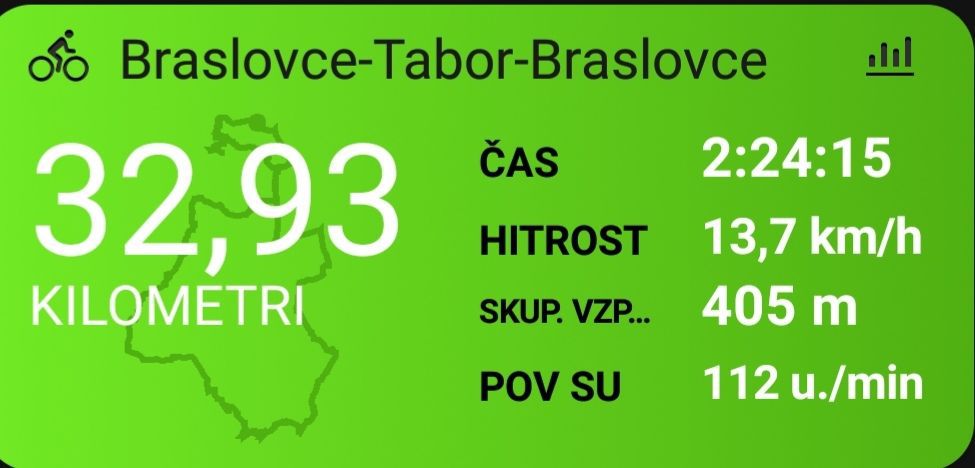 Braslovce - Tabor - Braslovce 24.05.2019