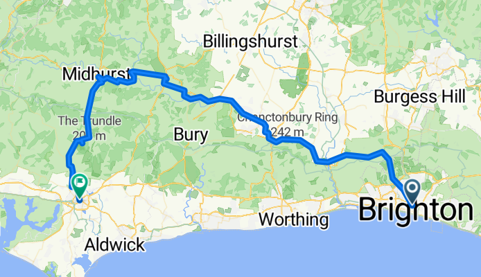 Brighton to Chichester
