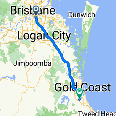 Brisbane to Robina