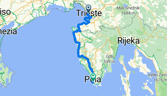 Triest - Pula