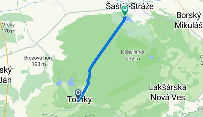 Borsky sv.Jur - Sastin Straze