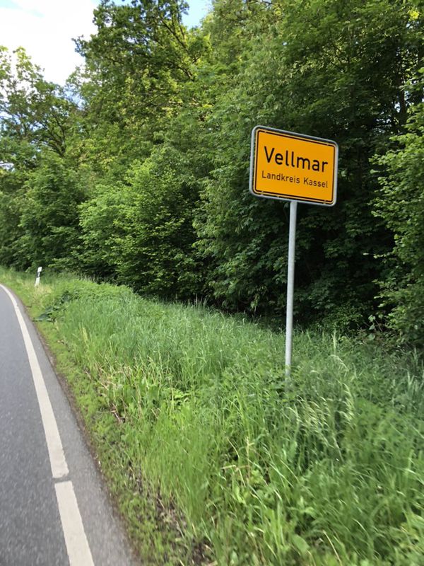 Route im Schneckentempo in Vellmar
