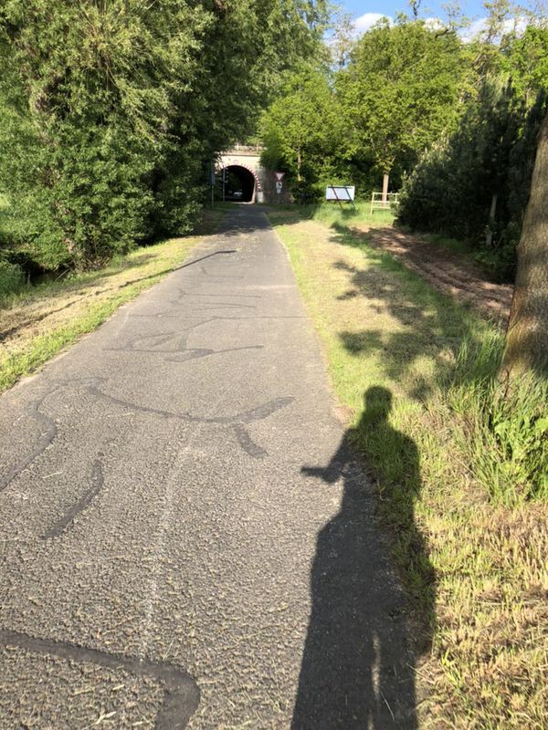 Route im Schneckentempo in Vellmar
