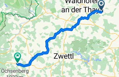 Route in der Bikemap App öffnen