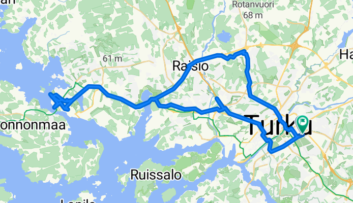 Turku-Naantali circle