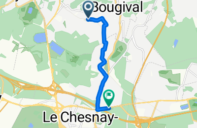 Route in der Bikemap App öffnen