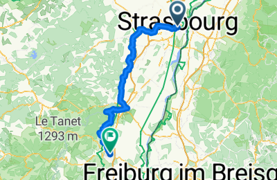 Route in der Bikemap App öffnen